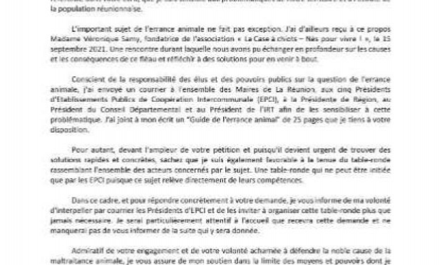 Pétition : ILE DE  LA REUNION - STOP AU MASSACRE SANS SOMMATION  DE TOUS LES CHIENS ERRANTS DE L'OUEST