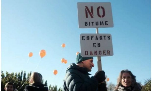 Pétition : Halte au bitume et aux centrales d'enrobage à chaud !