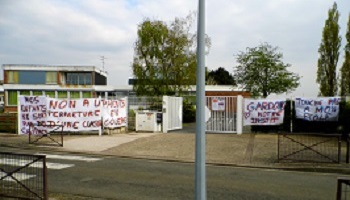 Non à la fermeture d’une classe maternelle à l’école Pierre Baudel d’Arras !