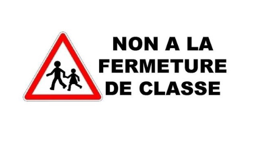 Non à la fermeture d'une classe de l'école élémentaire Monge Pasteur de Fleurance