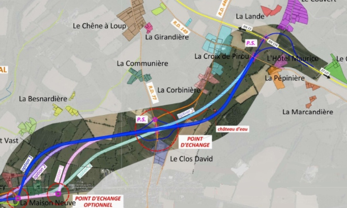 Retrait du projet de contournement de St Gilles pour un aménagement de l'existant.