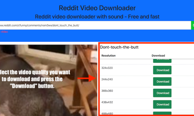 Reddit Video Downloader - Téléchargeur de vidéos Reddit avec son