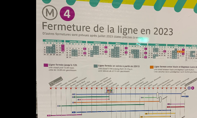 Non à l’augmentation du pass navigo pour les usagers de la ligne 4 !