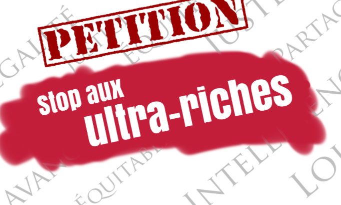 Pour des lois pour cadrer les ultra-riches qui font n’importe quoi.