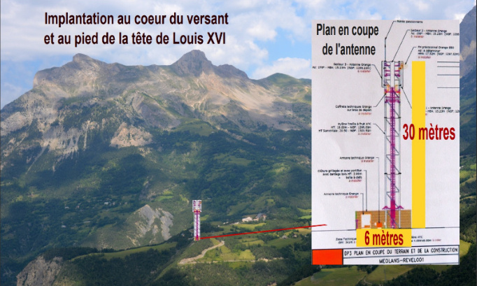 Mobilisation contre l’implantation d’une antenne 4G à Rioclar (Méolans-Revel 04 340)