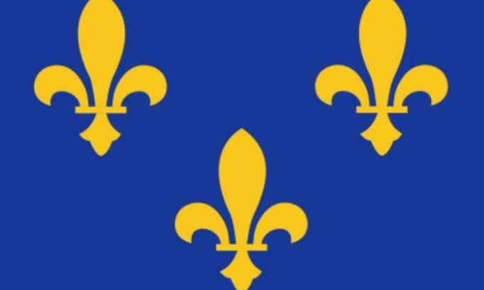 Changer le drapeau de l'île de France pour le drapeau fleurdelisé