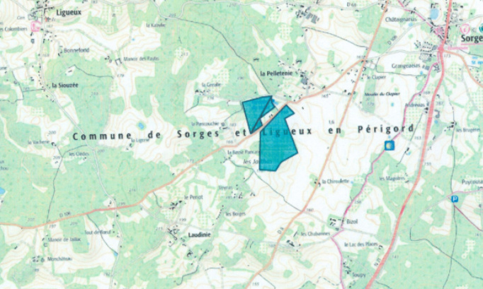 Contre l'implantation d'une centrale solaire de 20 ha sur le lieu-dit fontaine de vivier 24420 Sorges et Ligueux en Périgord