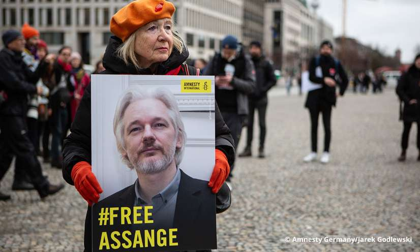 Les États-Unis doivent abandonner les accusations visant Julian Assange !