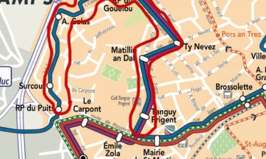 Changement du trajet du bus 3 à partir de juillet 2024