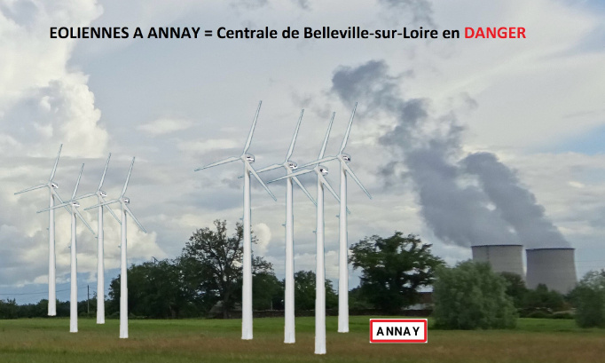 Opposition au projet éolien  « les Vents de la Vrille »  à Annay (58 450)
