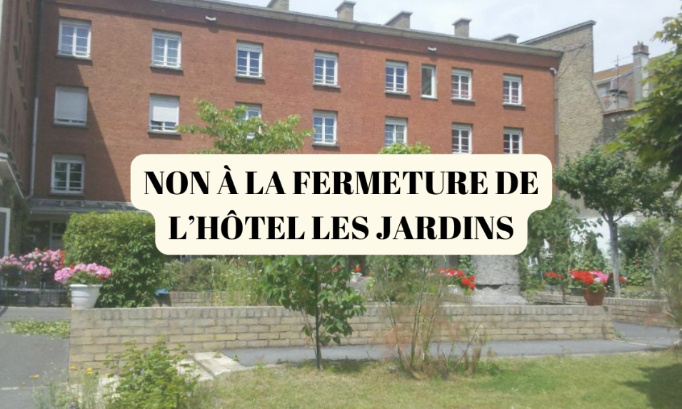 Mobilisons-nous pour sauver notre centre-ville ! Non à la fermeture de l'hôtel Les Jardins