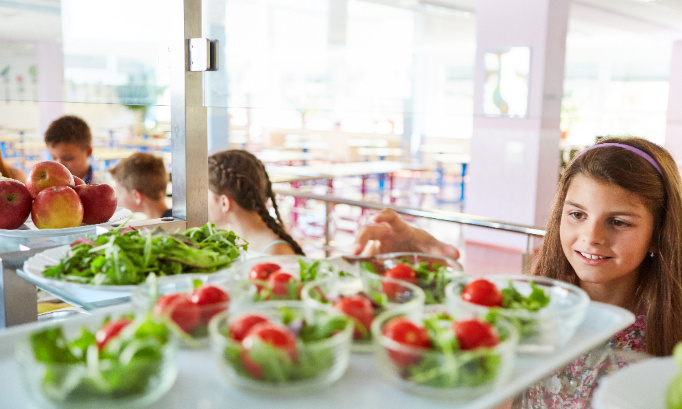 La cantine pour tous les enfants de l'école de Vert à la rentrée 2024-2025 !