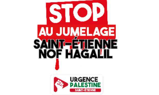 Stop au jumelage Saint Étienne - Nof Hagalil