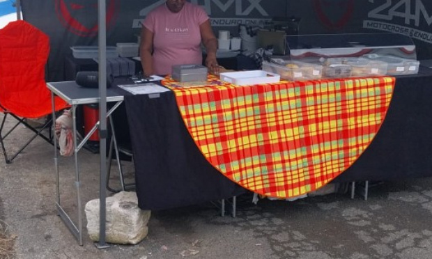 Pour l'obtention d'un emplacement food Kréole