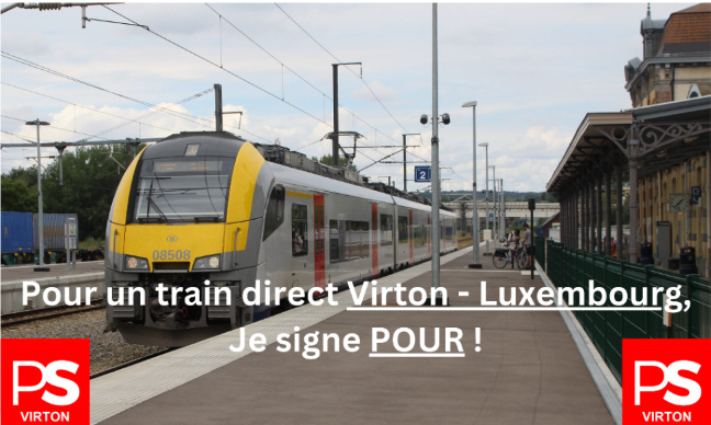 POUR UN TRAIN VIRTON-LUXEMBOURG DIRECT !