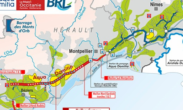 Que le Pays Catalan soit raccordé à l'Aqua Domitia (Rhône)