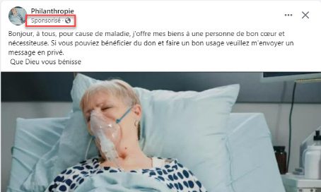 PETITION CONTRE LES ARNAQUES DIFFUSEES EN PUBLICITES PAR FACEBOOK SUR SON RESEAU !