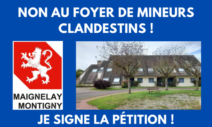 NON au foyer de mineurs clandestins à Maignelay-Montigny