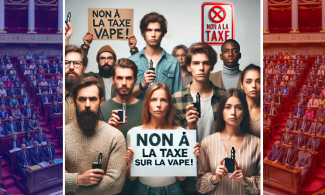 Contre la taxe sur la vape !