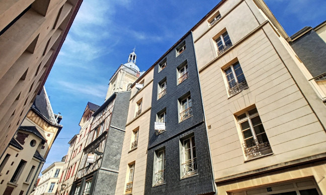 Retour au calme rue des Vergetiers - ROUEN