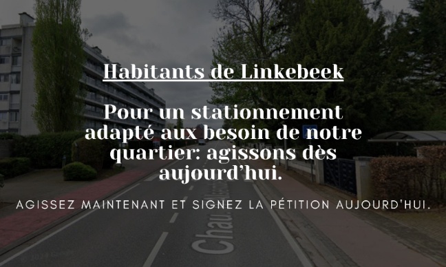 Linkebeek: Parkeermogelijkheden aangepast aan onze gemeente / Solutions de stationnement adaptées à notre commune