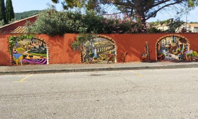 Fresque au Puy-Sainte-Réparade