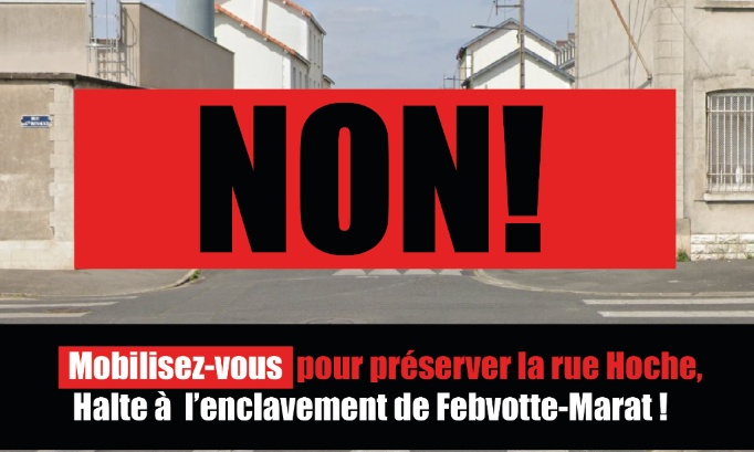 Sauvons la rue Hoche : Préservons l'accès et la vie du quartier Febvotte-Marat !