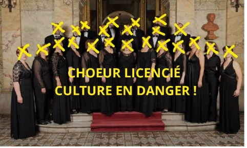 Le choeur permanent de l'opéra de Toulon licencié