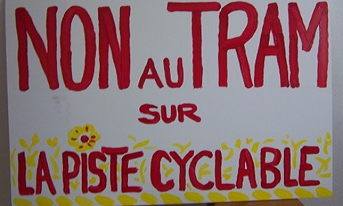 Sauvons la piste cyclable Bordeaux/Lacanau de l'extension Tramway et promouvons le  BHNS