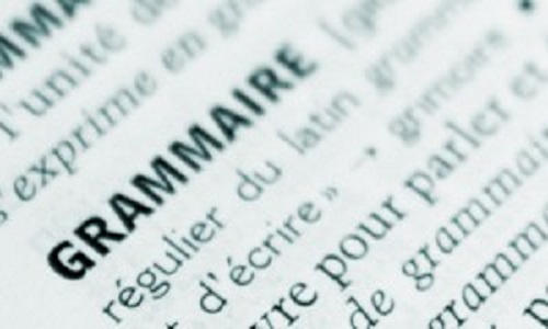 P tition Grammaire d un mot modifier