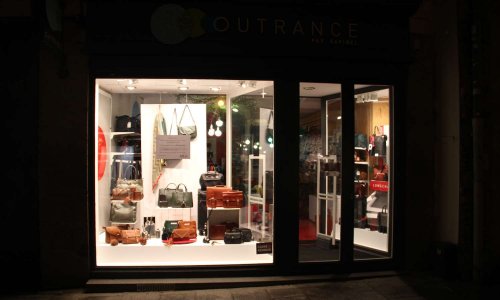 Pour l'extinction des vitrines de magasins la nuit à Rennes