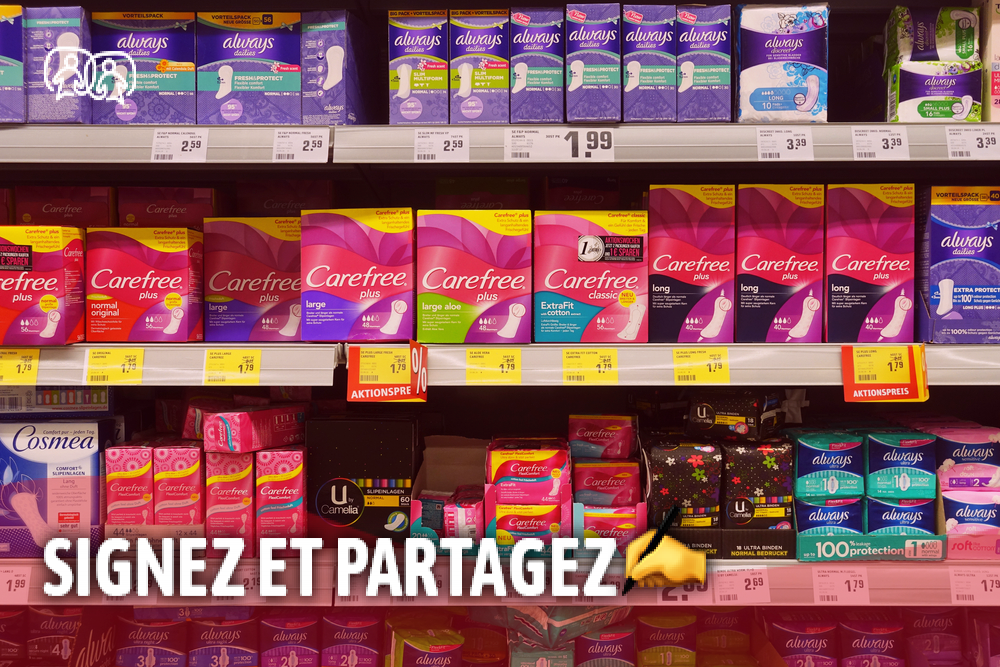 Pétition Pour Que Les Serviettes Hygiéniques Tampons Etc Soient Gratuits 2061